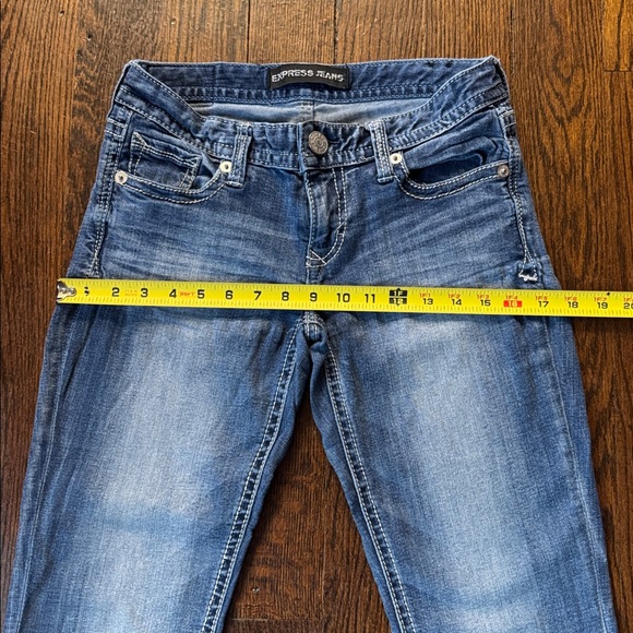 Express jeans pants size 2R - Picture 4 of 14